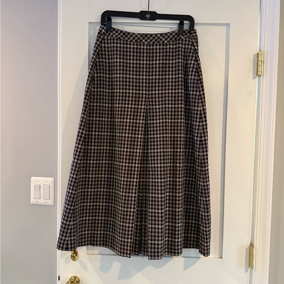 Tuckernuck English Check Phoebe Riding Skirt Size 8 - Picture 5 of 8